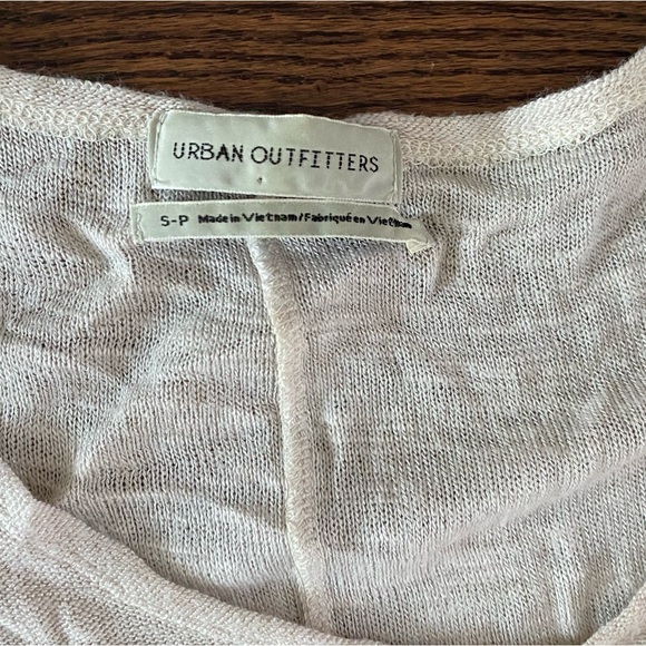 Urban Outfitters Beige Slouchy Boho T Shirt - SIZE S - Picture 3 of 3